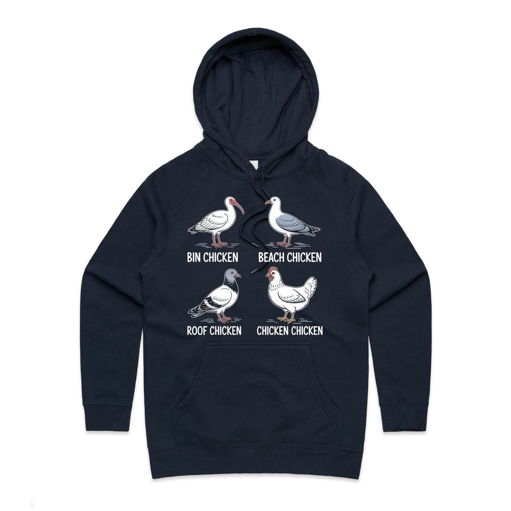 Bin Chicken Women's AS Colour Hoodie