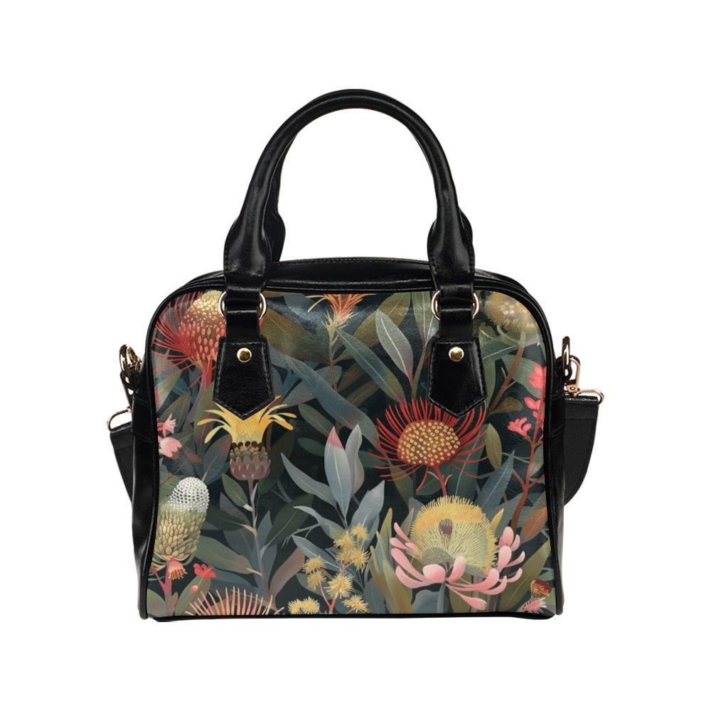 Australian Native Flowers - Shoulder Handbag (Model 1634) Shoulder Handbags (1634)