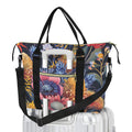 Aussie Floral Duffle Bag-Simple (Model 1715) One Size Duffle Bag-Simple (1715)
