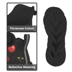 Cherries On Black Women's Twisted Sole Sneakers