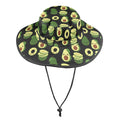 Cute Avocados Wide Brim Bucket Hat Wide Brim Bucket Hat Food Printed Offshore