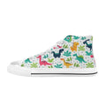 Cute Dinosaurs Men's High Top Canvas Shoes US14 Men's Classic High Top Canvas Shoes Printed Offshore