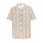 Quokkas Men's Short Sleeve Hawaiian Shirt