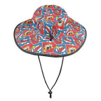 Comic Book Pop Wide Brim Bucket Hat Wide Brim Bucket Hat comic Printed Offshore