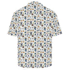 All About Space Men's Crinkle Hawaiian Shirt
