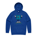 I'm A Total Square - Mens Hoodie Bright Royal Mens Hoodie Maths Printed In Australia