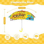 Comic Book Yellow Kids Safe Round Corner Umbrella Kids Safe Round Corner Umbrella comic Printed Offshore