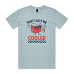 I'm A Little Cooler Men's AS Colour T-shirt Pale Blue Mens T-shirt Printed In Australia