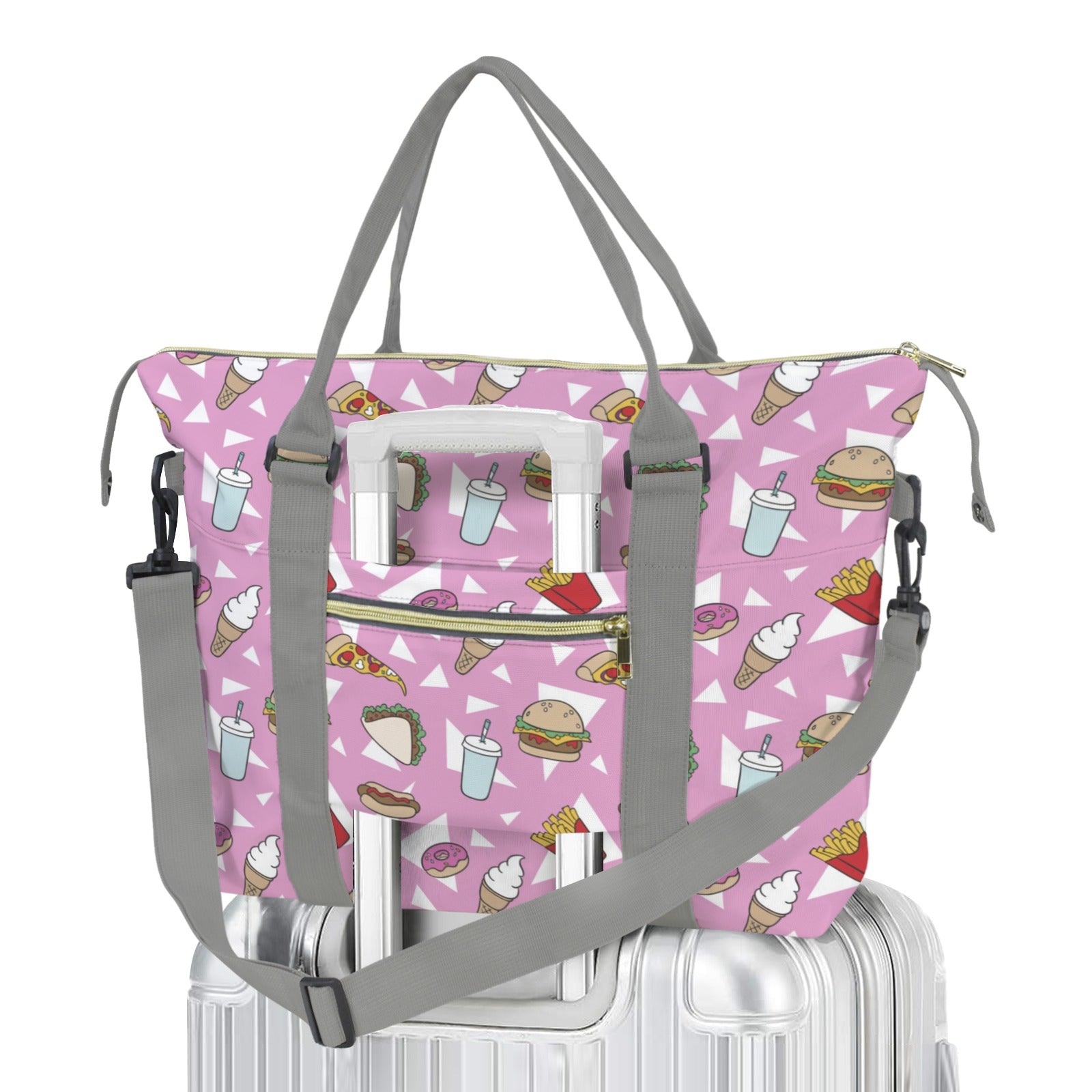 Fast Food Duffle Bag-Simple (Model 1715) One Size Duffle Bag-Simple (1715)