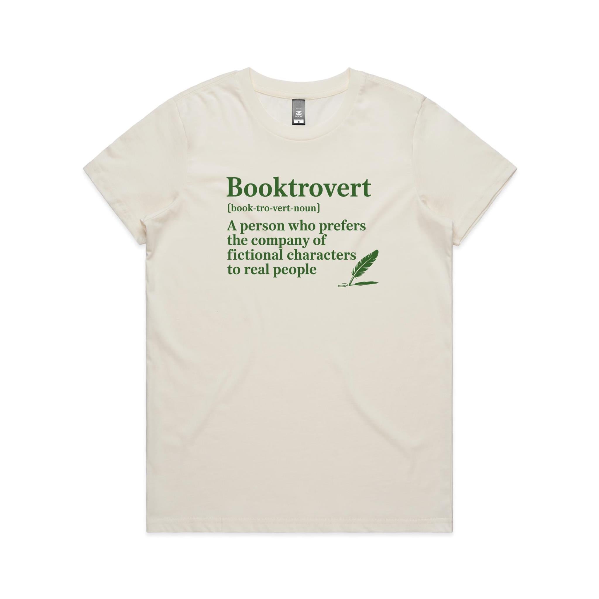 Booktrovert, Book Introvert - Womens T-shirt