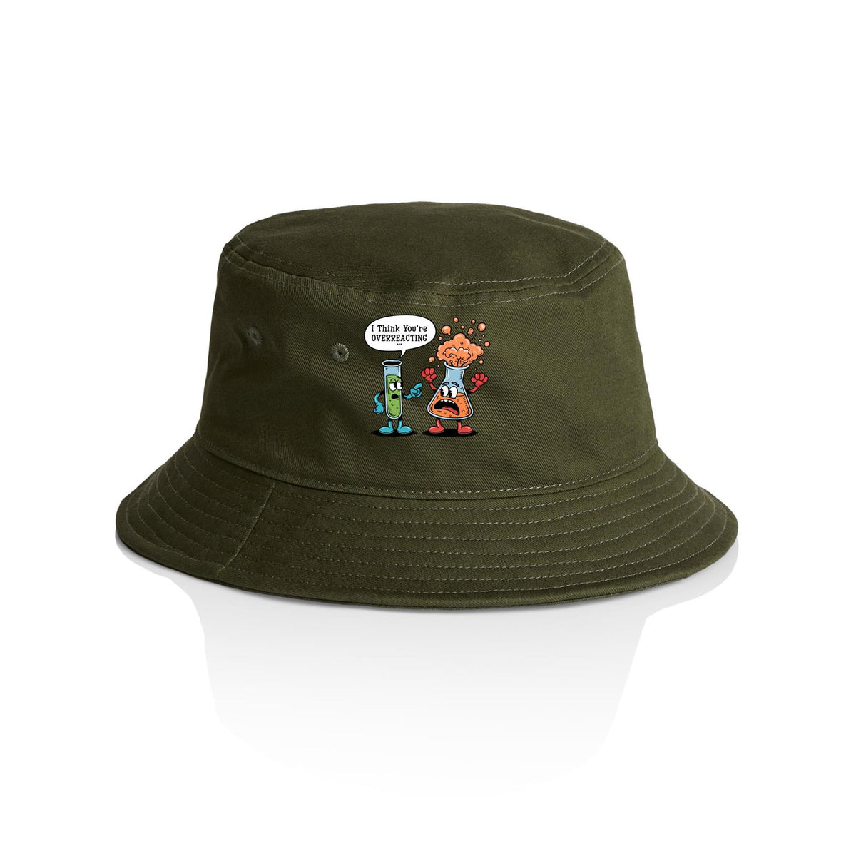 I Think You're Overreacting Chemistry AS Colour Bucket Hat