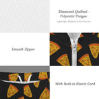 Pizzas Men's Lightweight Sun Hoodie & Shorts Set Men's Lightweight Sun Hoodie & Shorts Food Printed Offshore