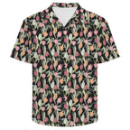 Tulips Men's Crinkle Hawaiian Shirt