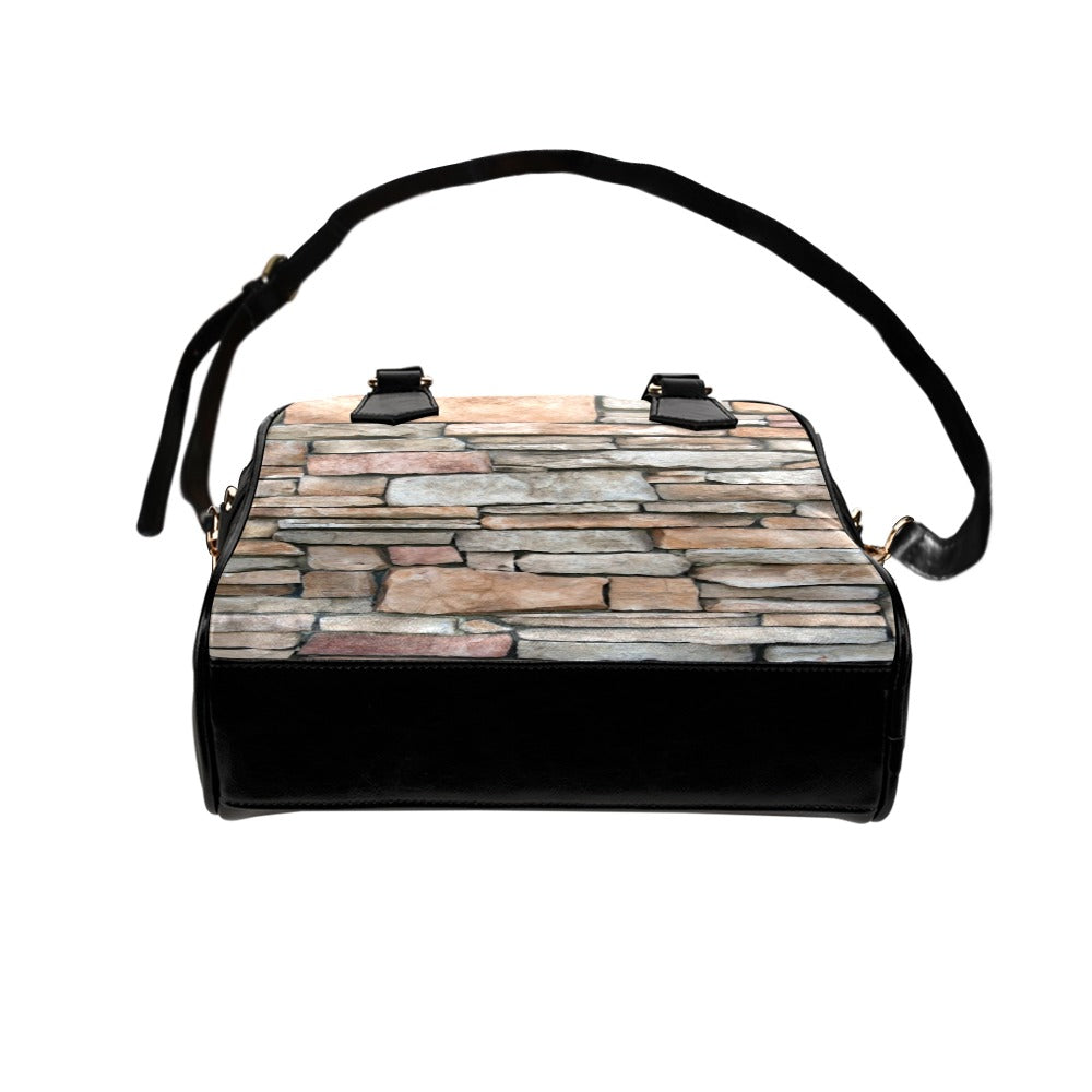 Stone Wall - Shoulder Handbag (Model 1634) Shoulder Handbags (1634)