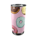Doughnuts 20oz Mobile Tumbler with Lid (Black Lock) One Size 20oz Travel Mug Food Printed Offshore