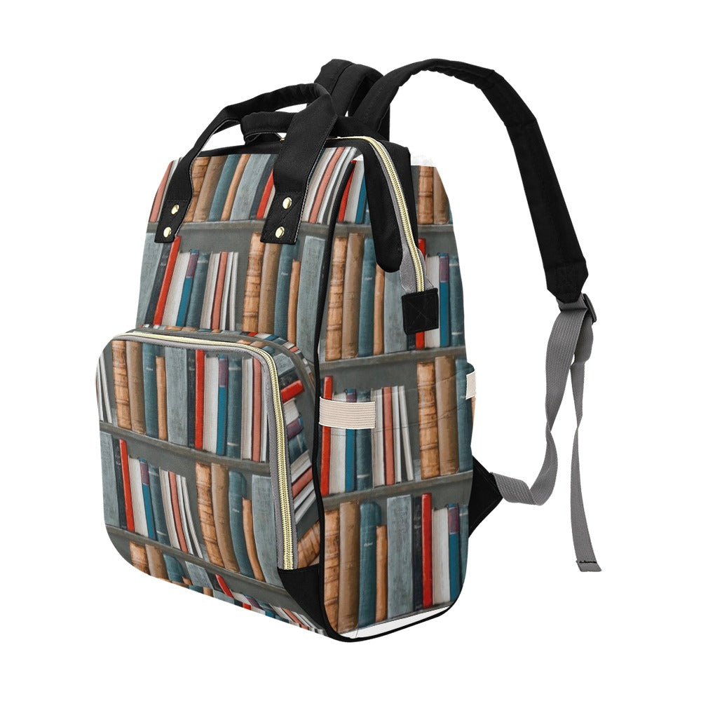Books - Multi-Function Backpack, Nappy / Diaper Bag