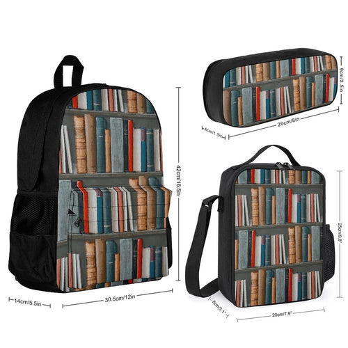 Books - Three Piece Backpack Set
