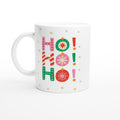 Christmas Ho Ho Ho - White 11oz Ceramic Mug Default Title Christmas Mug Christmas Globally Fulfilled
