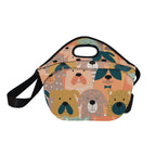Lots Of Dogs - Neoprene Lunch Bag Neoprene Lunch Bag Printed Offshore