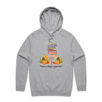 Travel Is Always A Good Idea - Mens Hoodie Grey Marle Mens Hoodie Printed In Australia