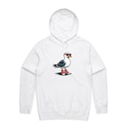 Seagull With Sunglasses And High Tops Men's AS Colour Hoodie