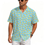 Rubber Ducks Men's Crinkle Hawaiian Shirt
