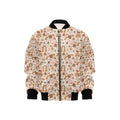 Peace And Love Kids Bomber Jacket XL Kids Bomber Jacket Printed Offshore Retro