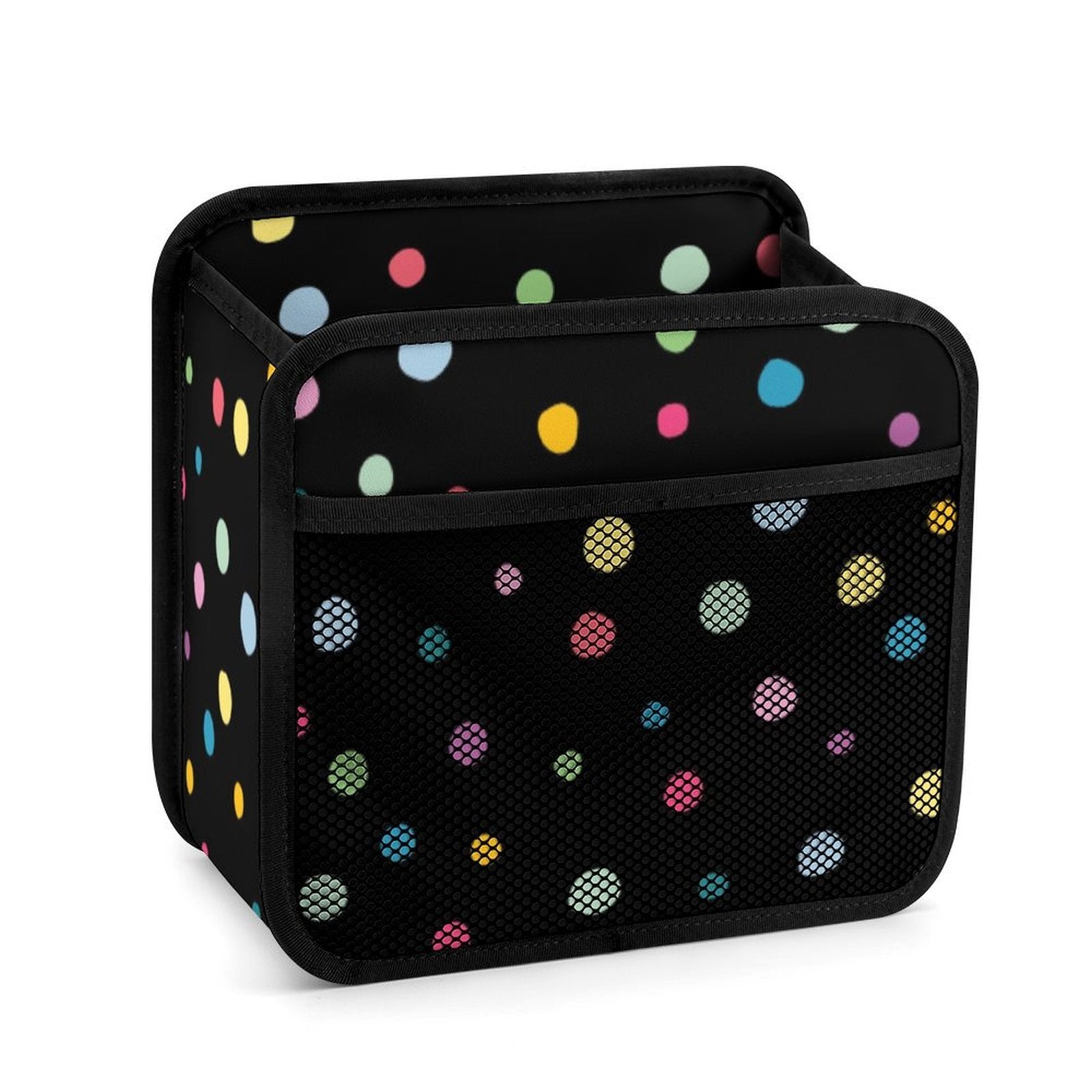 Polka Dots Car Seat Back Organiser white 24.3x23.2x12.7cm Car Seat Back Organiser Printed Offshore