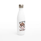 You're The Marshmallow To My Hot Chocolate, Valentine - White 17oz Stainless Steel Water Bottle White Water Bottle Food Globally Fulfilled Love