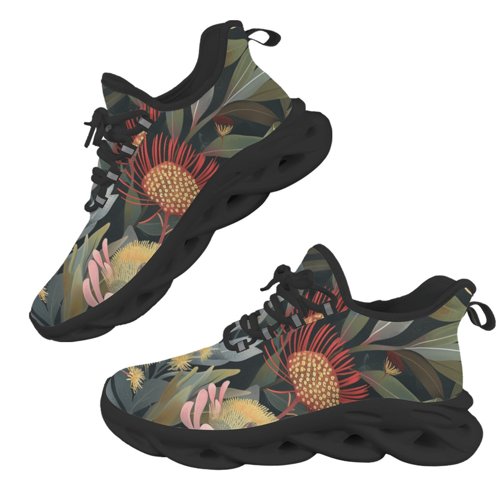 Australian Native Flowers Women's Twisted Sole Sneakers