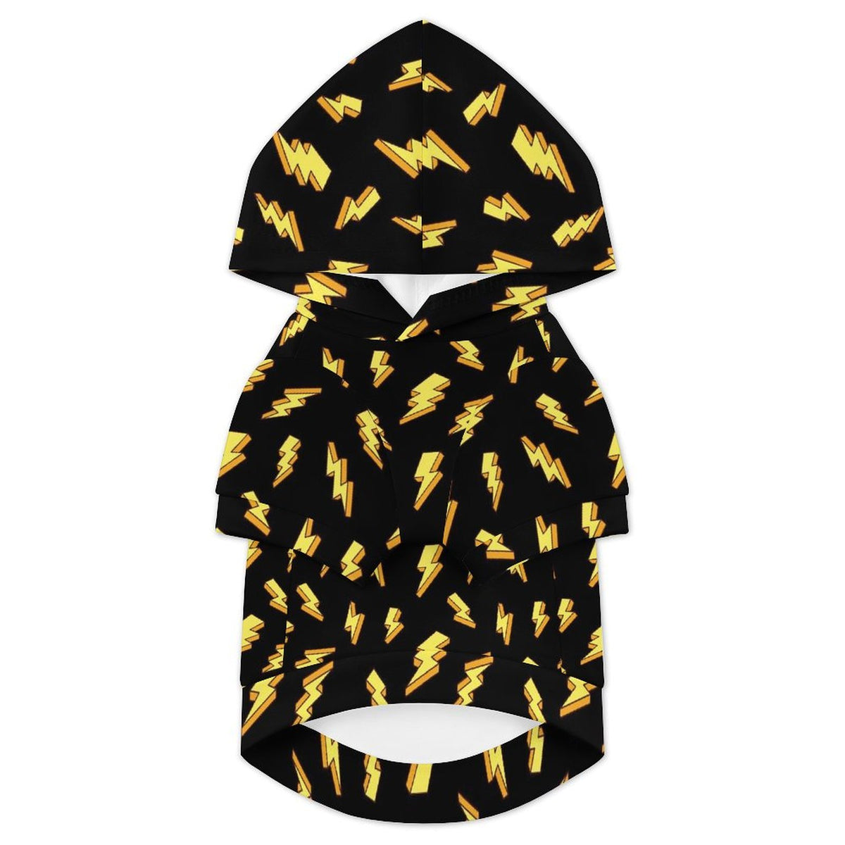 Lightning Bolts Pet Hoodie (Small Size)