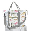 Dinosaur Garden Duffle Bag-Simple (Model 1715) One Size Duffle Bag-Simple (1715)
