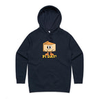 Pi Day - Womens Hoodie Navy Womens Hoodie Maths Printed In Australia