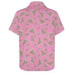 Fairy Bread Women's Short-Sleeve Button Up Shirt Women's Short-Sleeve Button Up Shirt Food Printed Offshore