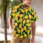 Cool Pineapples - Junior Kids Hawaiian Shirt