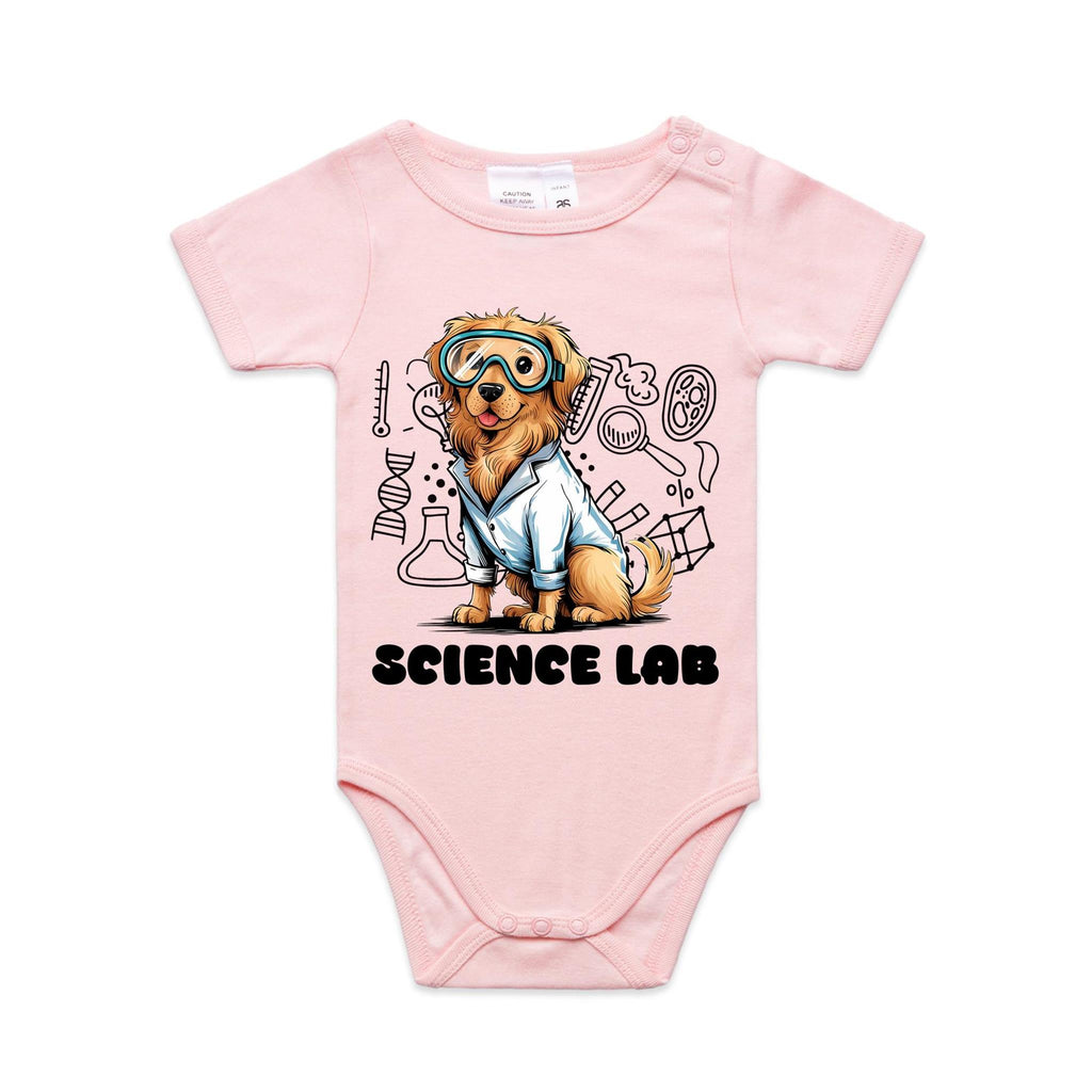 Science Lab AS Colour Baby Bodysuit