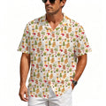 Cute Christmas Men's Crinkle Hawaiian Shirt