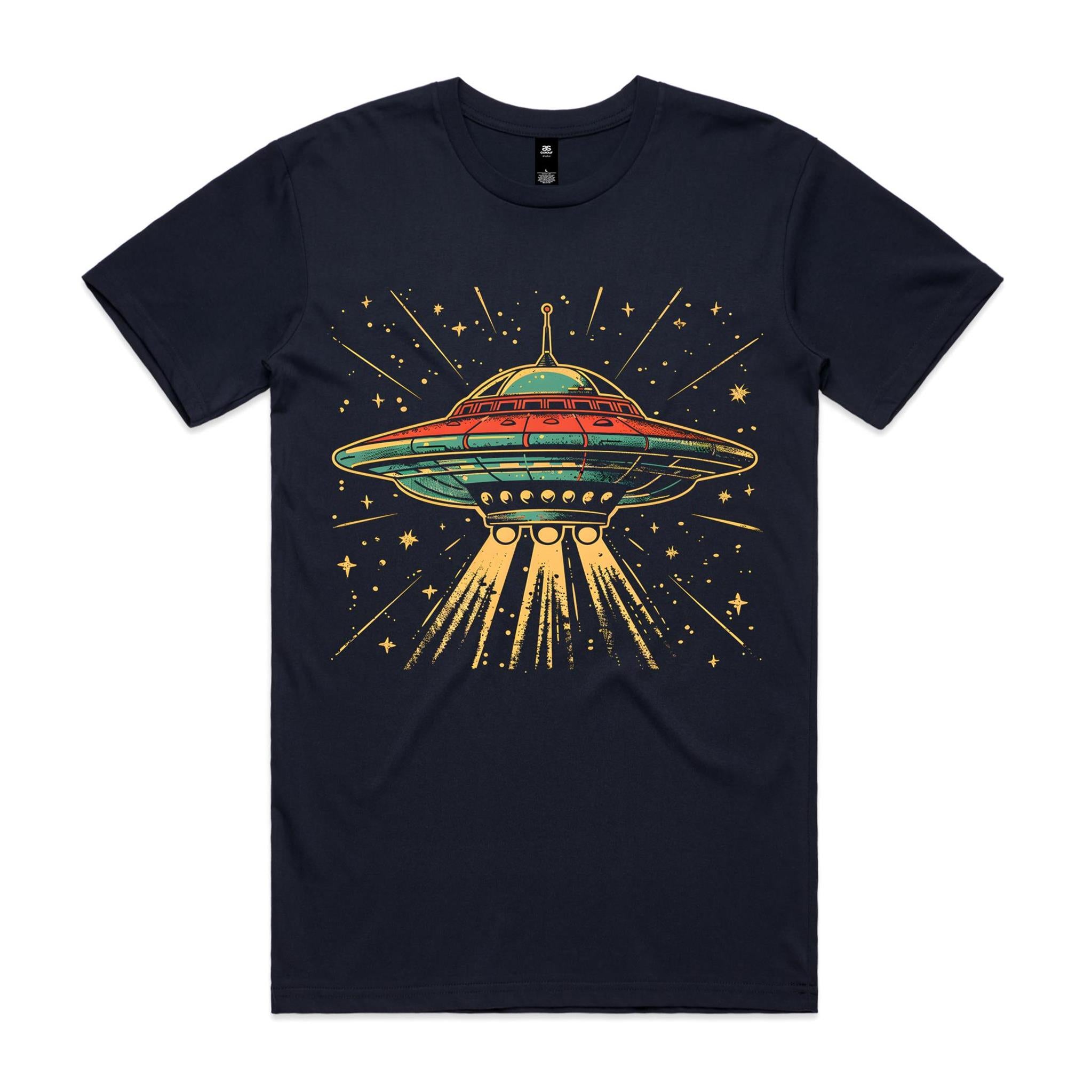 Retro UFO Men's AS Colour T-shirt