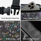 Colourful Maths Formulas - Belt Bag