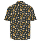 Planets Men's Crinkle Hawaiian Shirt