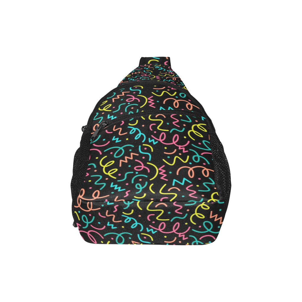 Squiggle Time - Chest Bag