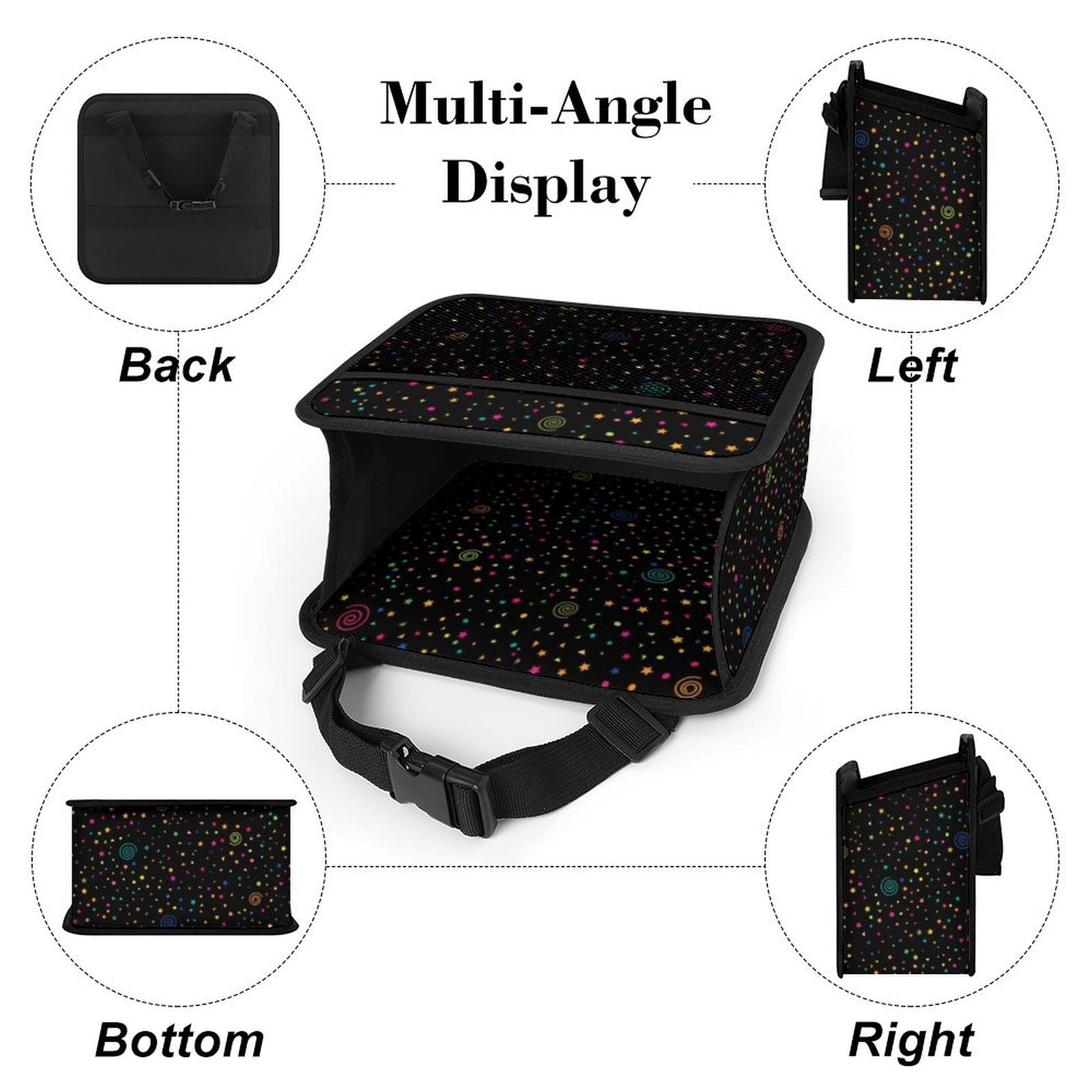 Stars And Swirls Car Seat Back Organiser Car Seat Back Organiser Printed Offshore