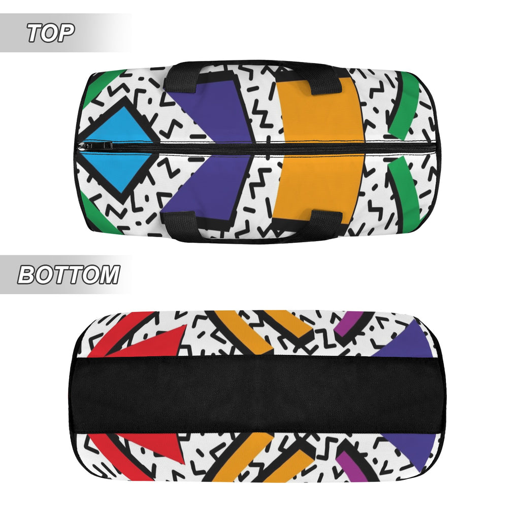 80's Abstract - Duffle Bag Duffle Bag Printed Offshore