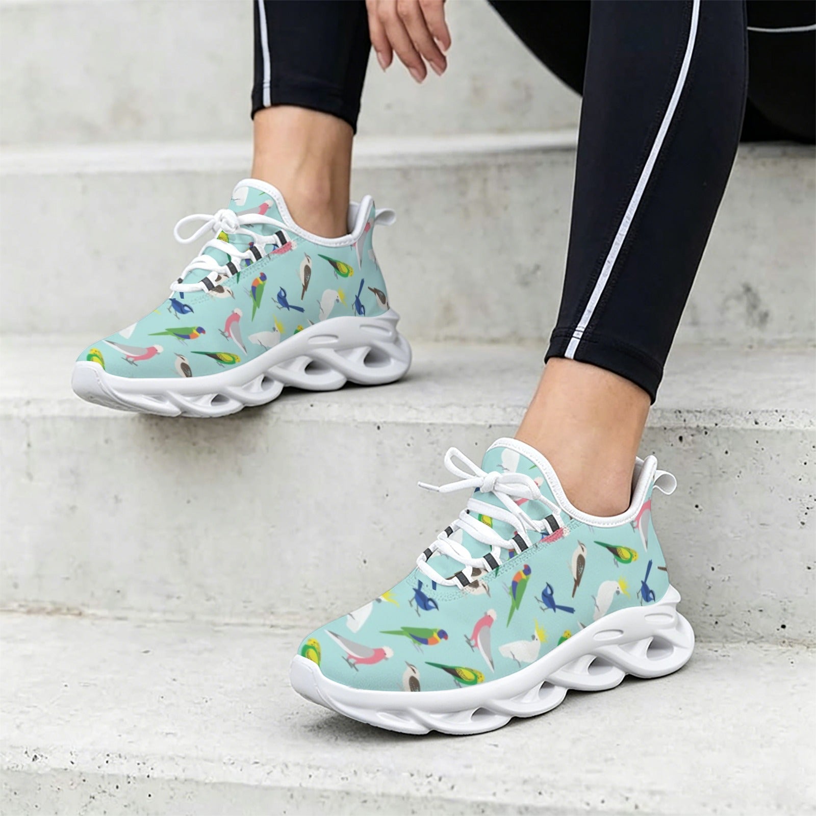 Australian Birds Women's Twisted Sole Sneakers