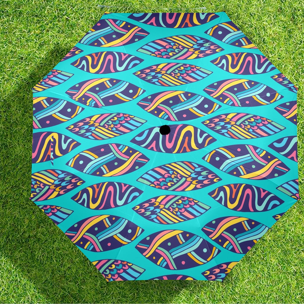 Aloha Surfboards - Semi-Automatic Foldable Umbrella (Model U12) Semi-Automatic Foldable Umbrella (U12)