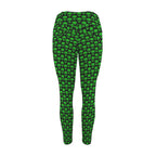 Aliens Women's High Waist Pockets Yoga Leggings Women's High Waist Pockets Yoga Leggings Printed Offshore Sci Fi