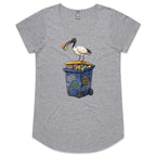 Bin Chicken Australian Ibis Women's AS Colour Scoop Neck T-Shirt
