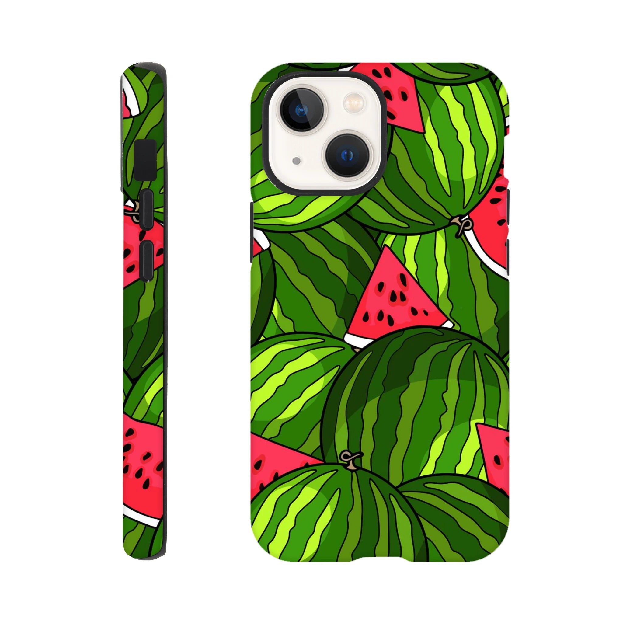 Watermelons - Apple iPhone Tough case iPhone 13 Mini iPhone Tough Case Food Globally Fulfilled