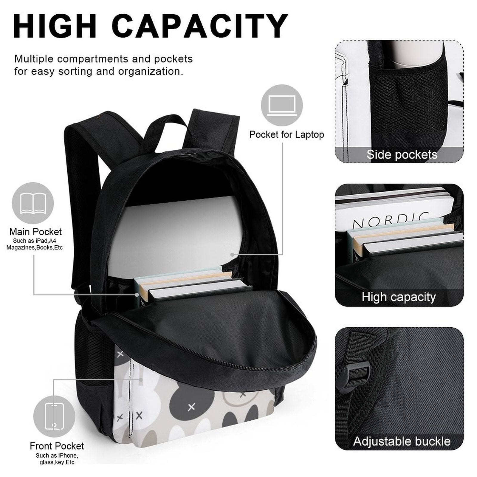 Bunnies - Three Piece Backpack Set