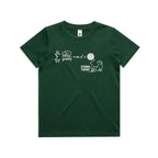 Cat String Theory Physics Kids AS Colour T-shirt